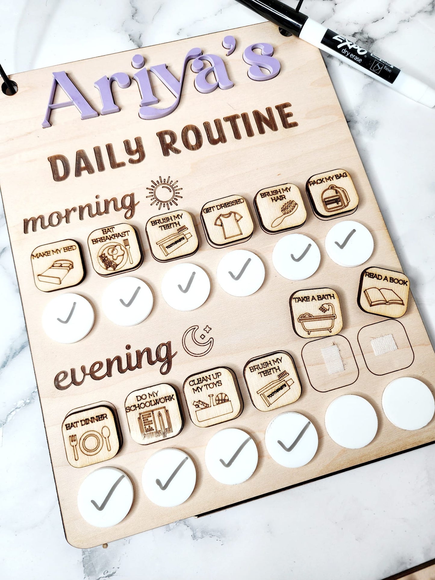 daily routine board