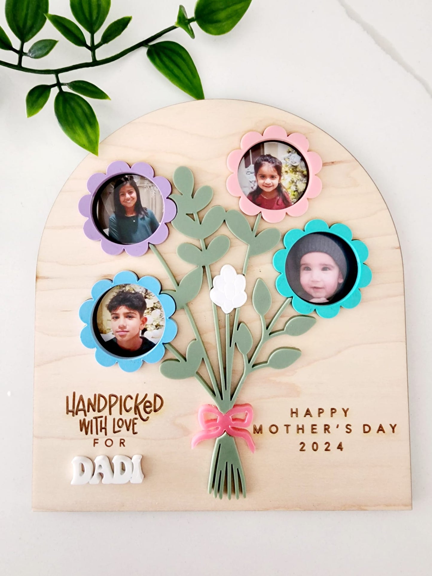 flower bouquet frame