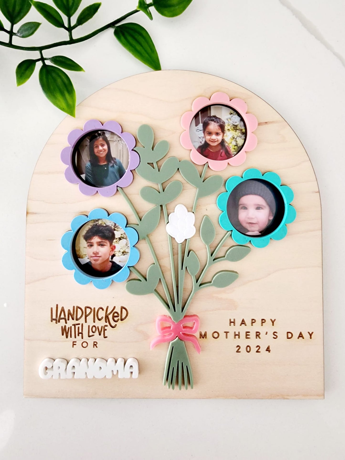 flower bouquet frame
