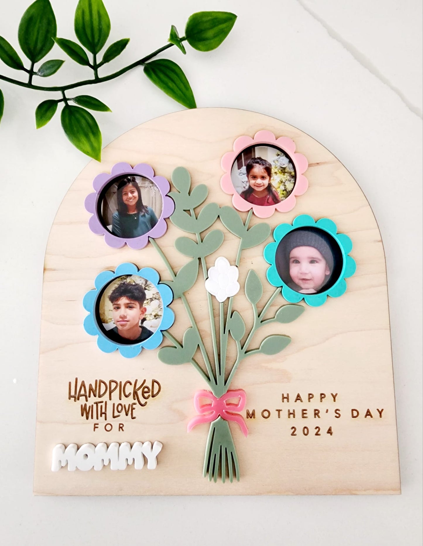 flower bouquet frame