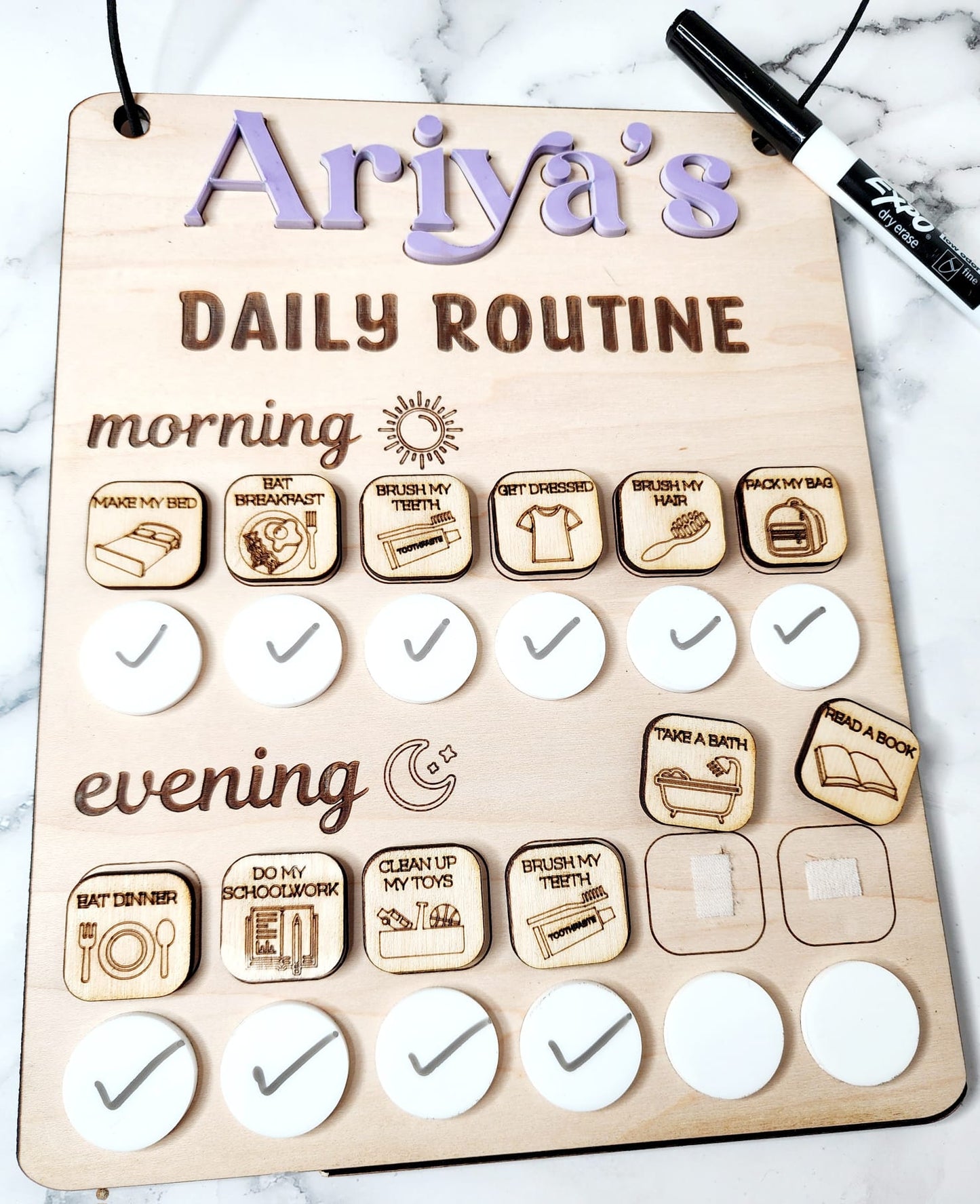 daily routine board
