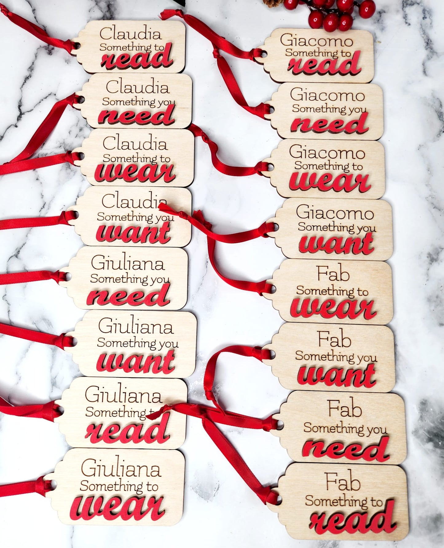 gift tags