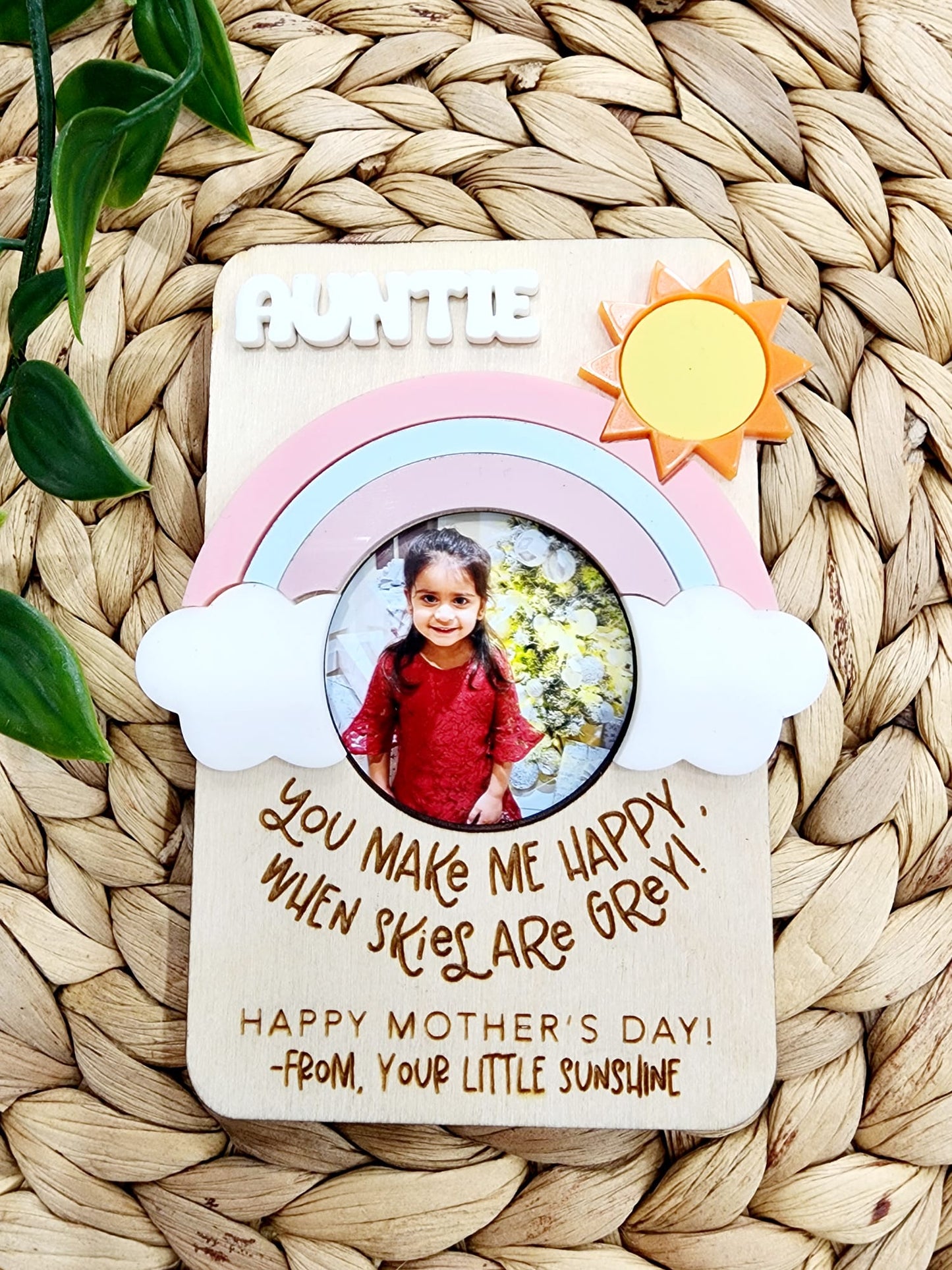 rainbow fridge magnet