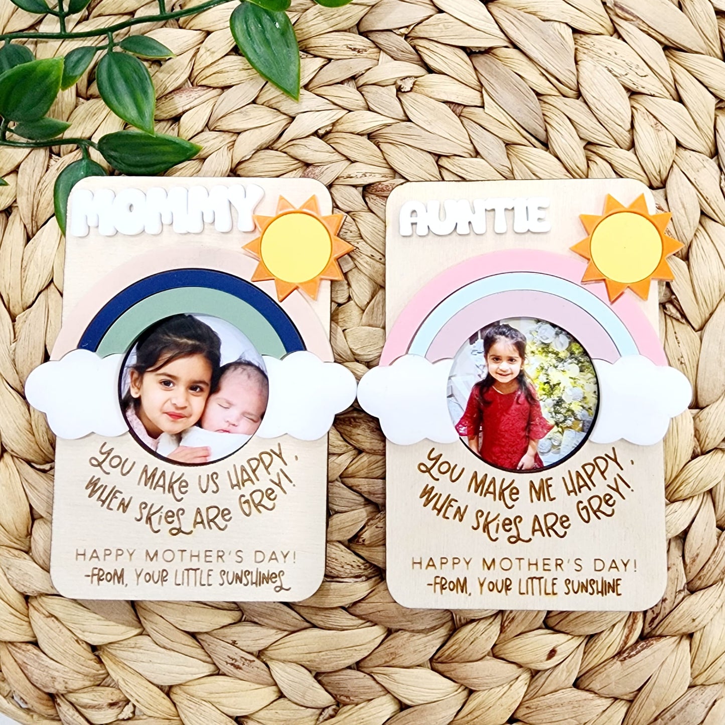 rainbow fridge magnet