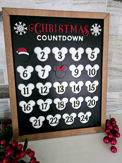 disney christmas countdown